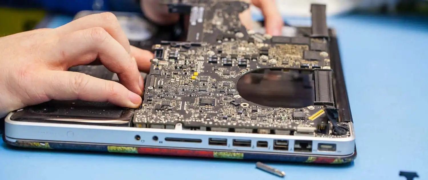 Замена или ремонт видеочипа ноутбука Apple MacBook в Серпухове