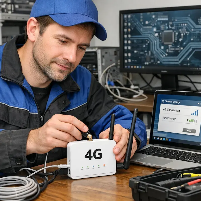 Настройка 4G модема в Серпухове