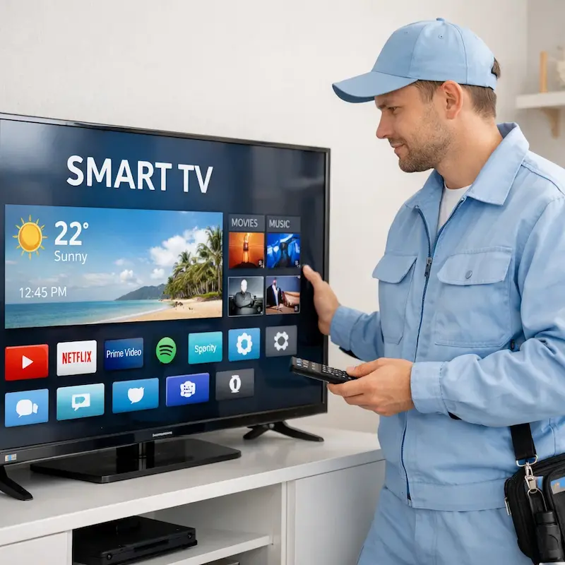 Настройка Smart TV в Серпухове