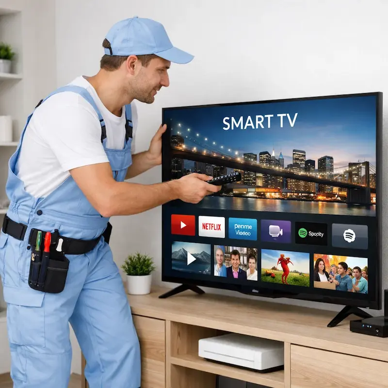 Как вызвать мастера для настройки Smart TV в Серпухове