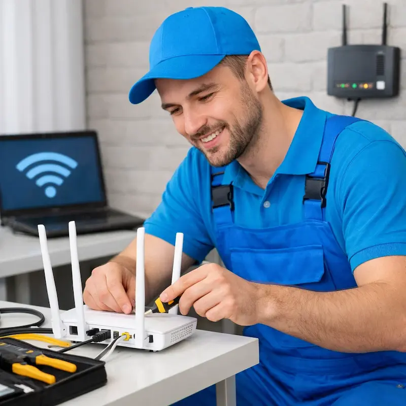 Настройка Wi - Fi в Серпухове