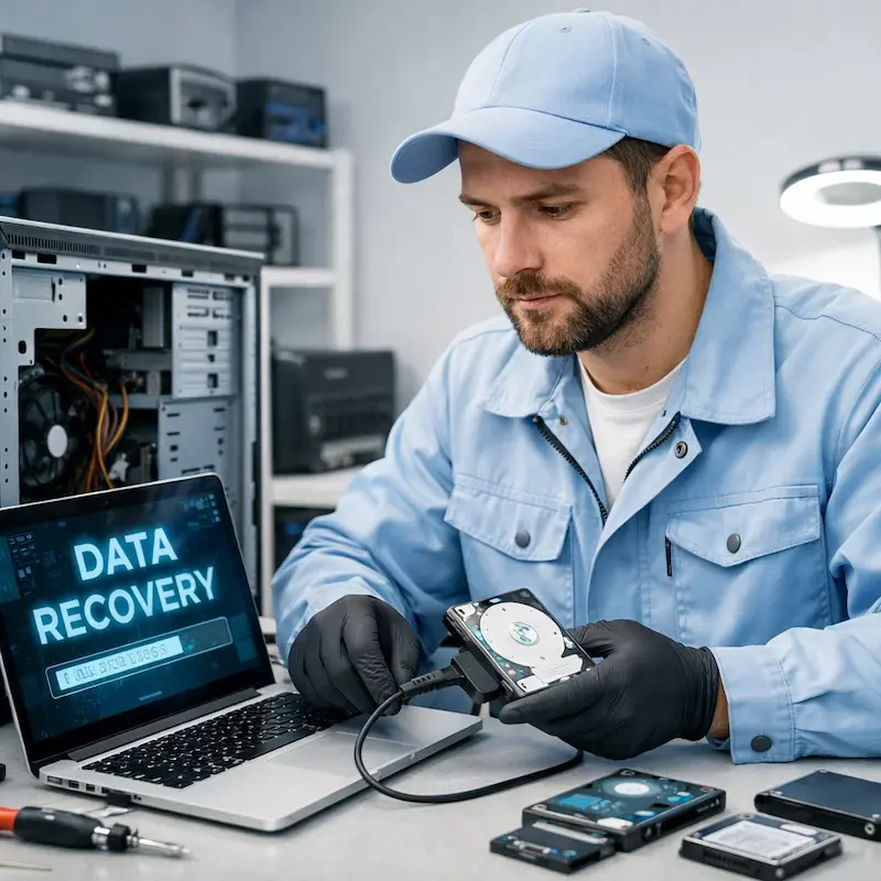 Восстановление файлов в Серпухове