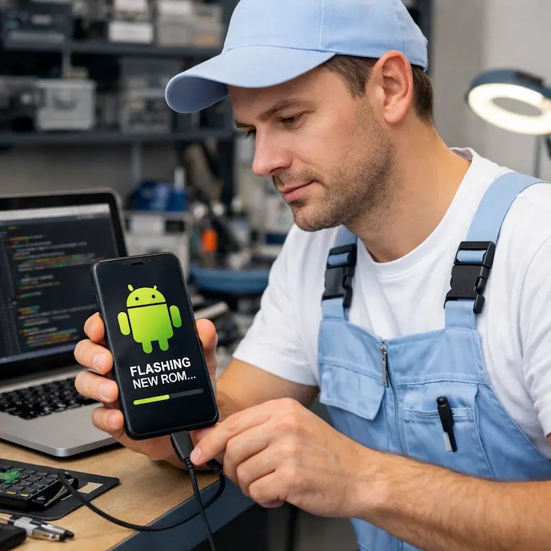 Прошивка Android в Серпухове