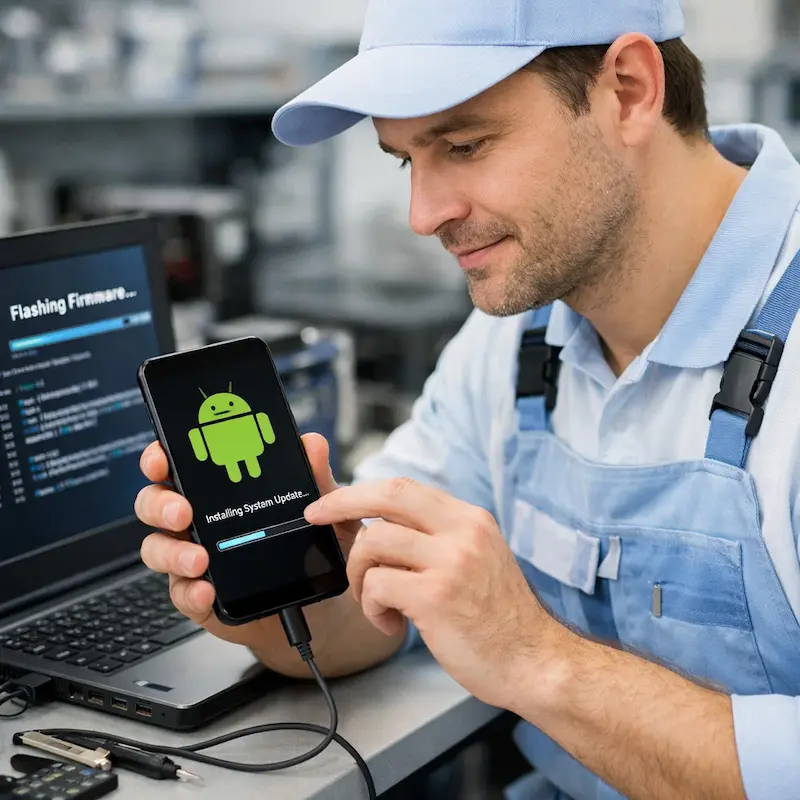 Перепрошить телефон в Серпухове