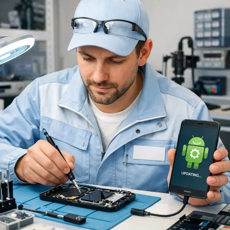 Настройка системы Android в Серпухове
