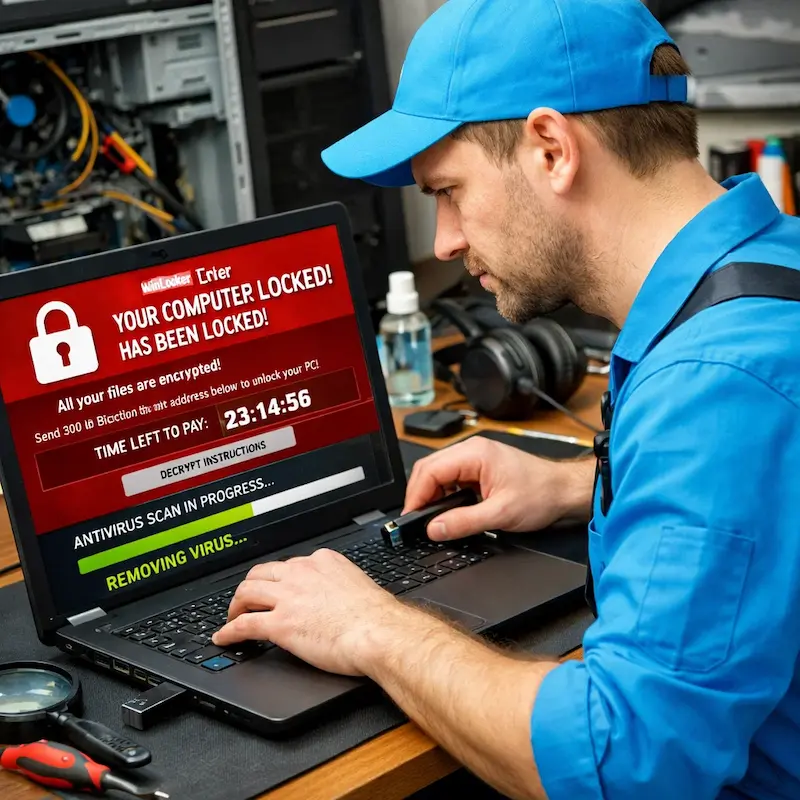 Удалить винлокер в Серпухове